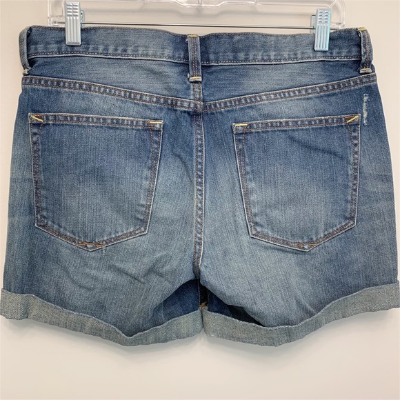 Gap 1969 Sexy Boyfriend Distressed Denim Shorts - Picture 6 of 8